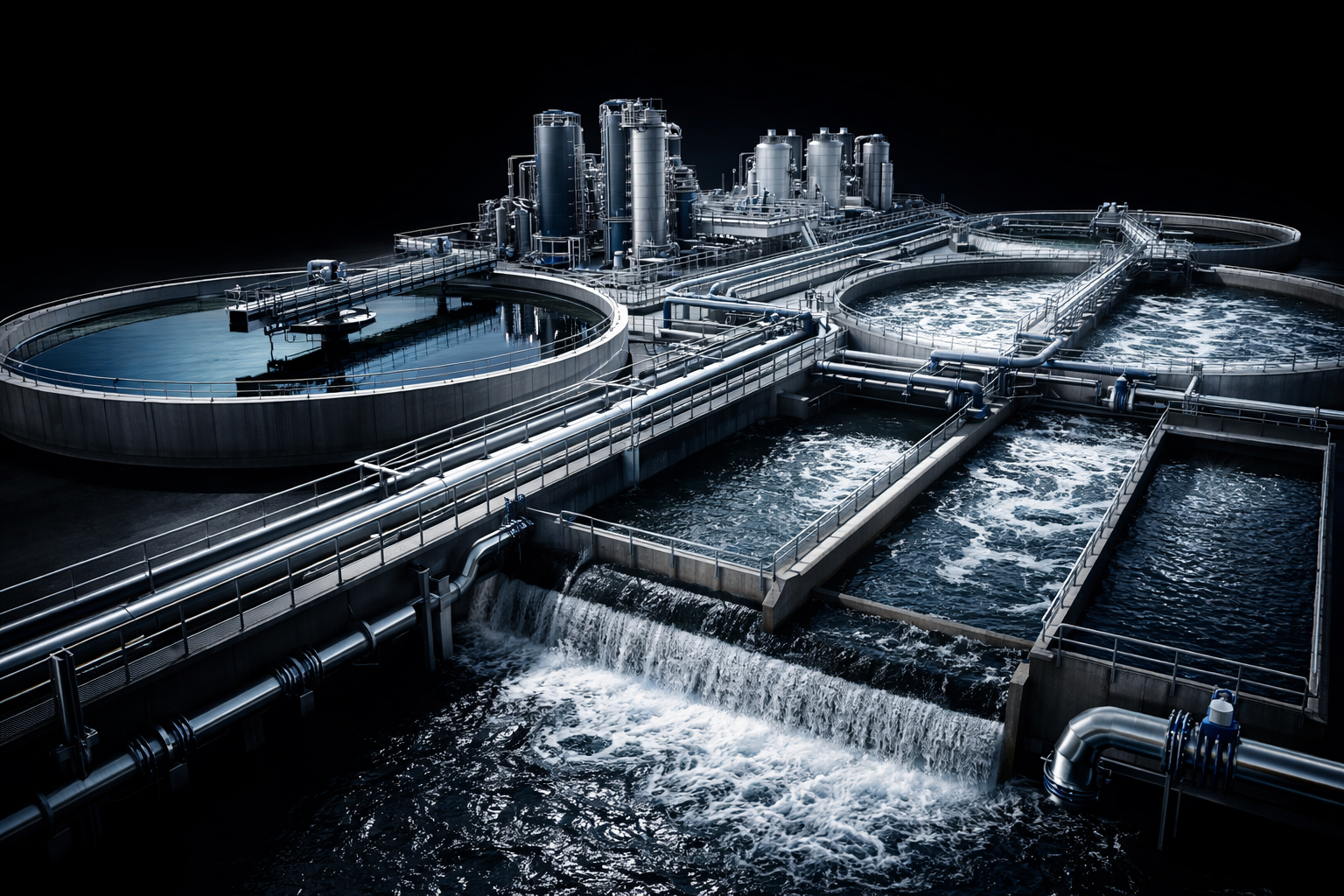 Waste water treatment chemicals